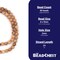 The Bead Chest Olive Wood Beads - Full Strand of Round Christian Rosary Prayer Beads (8mm, Natural)